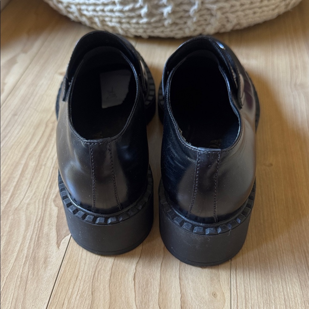 Prada Leather Loafers - Picture 4 of 10